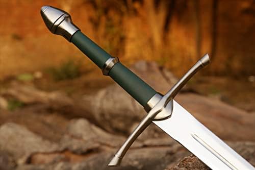AFHZAM מכריע בעבודת יד חרב ויקינג פונקציונלית לחלוטין | Share Share Sharp Full Tang Tang Make Maight את